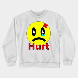 Hurt Emoji Crewneck Sweatshirt
